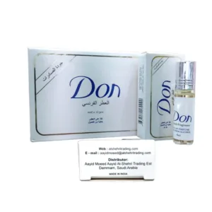 عطر دون رول خالي من الكحول 2.5مل 12x قطعة